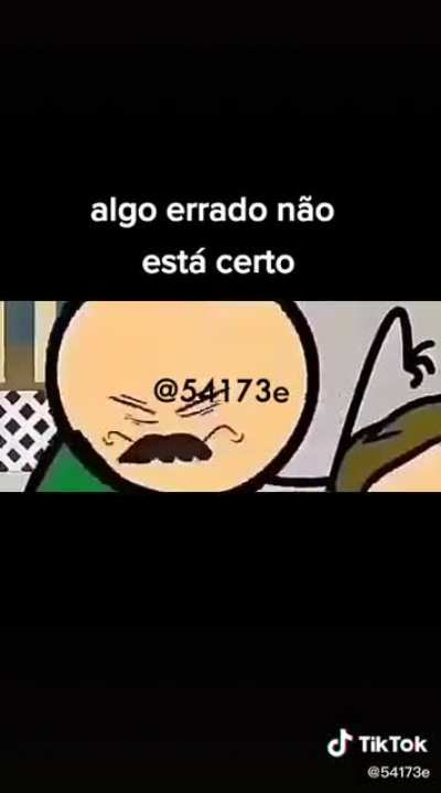 Algo aqui est&aacute; errado