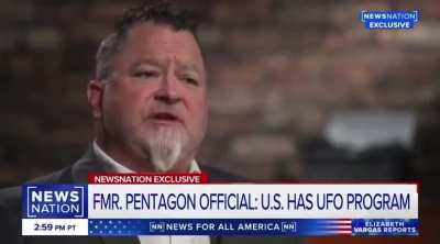 Lue Elizondo tells Ross Coulthart the U.S. has retrieved &ldquo;vehicles of unknown origin&rdquo; and &ldquo;the occupants of these vehicles to include biological specimens.&rdquo; &ldquo;We are not alone in this universe&hellip; the U.S. Govt has been aware of that fact now for decades.&rdquo;