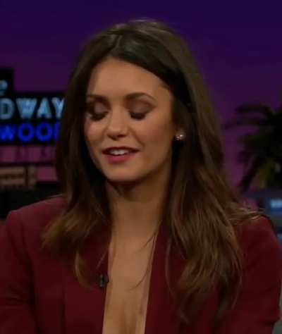 Nina Dobrev on The Late Late Show w/ James Corden