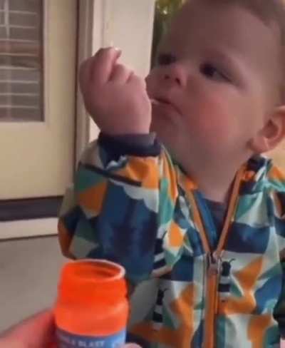 How to blow bubbles