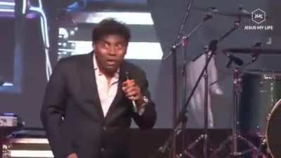 Yess I appreciate Johnny Lever's work and love his comedy But here is his another side, promoting Christianity demeaning Ayurveda and fooling innocents by miracle healing in the name of Jesus.  
