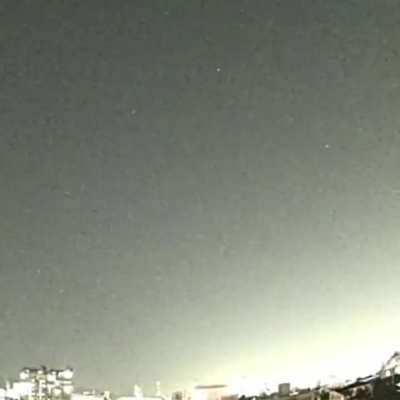 Bright fireball captured from Fuji at 8:59:10 PM on February 9, 2026. By dfuji1