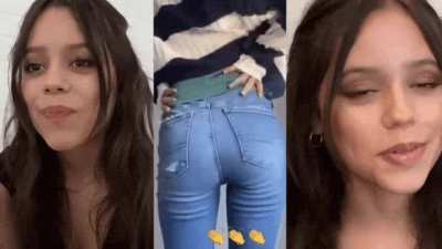 I've been jerking to Jenna Ortega's perfect ass and lips for 24 hours now, I think it's time I finally cum