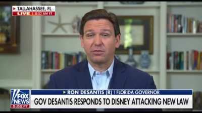 Floridia Has Declared War On Disney "Wokeness"
