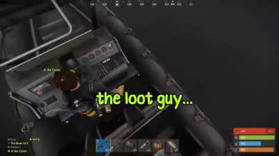 You&rsquo;re gonna be the loot guy...