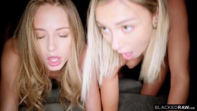 Chloe Temple and Kyler Quinn fucked by BBCs