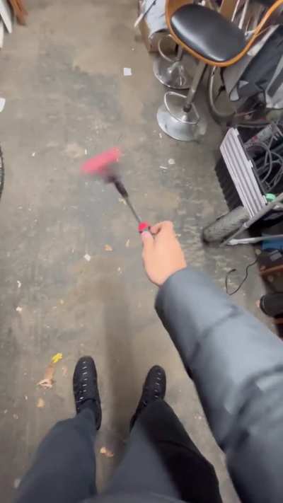 POV: You&rsquo;re working in the garage and then something reminds you of a balisong