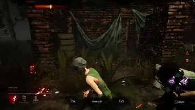 Clutch!!!...until he taunts the killer....