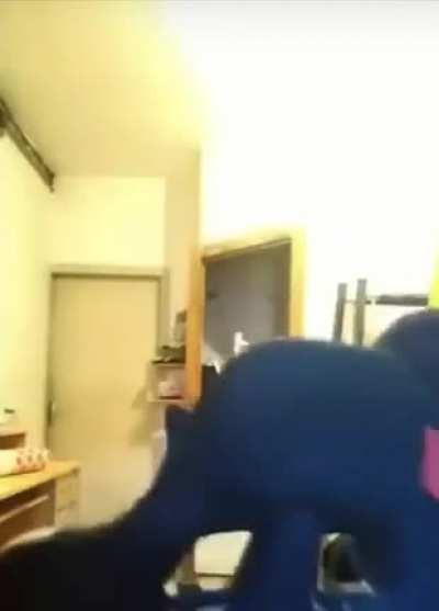 But the way he smashes the chair&hellip;. Don&rsquo;t put that out of context