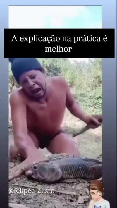 Eu j&aacute; foi mordido por esse bicho quando tava pesquei um com meu pai, na minha regi&atilde;o a gente chama de Tra&iacute;ra