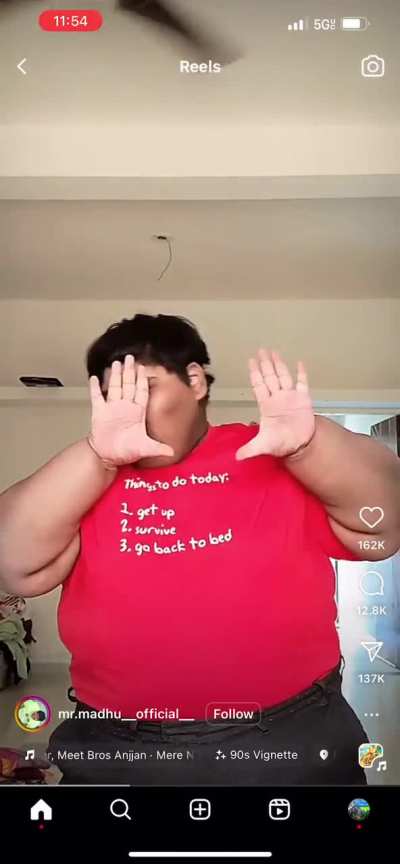 He be dancing