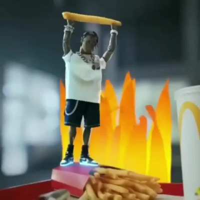Travis scott burger