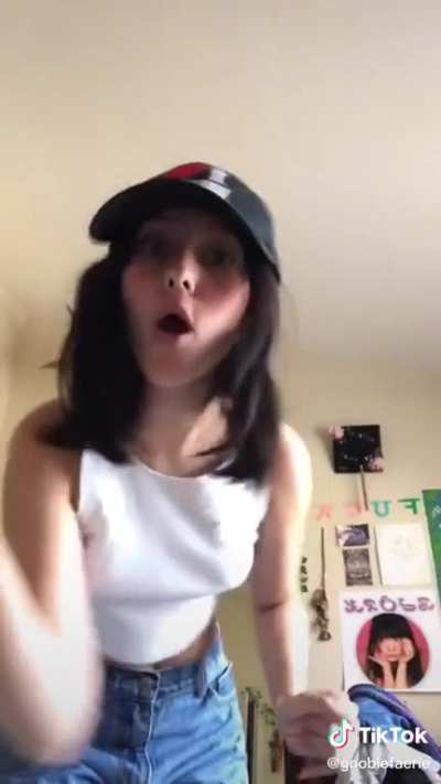 Claudia rocking out