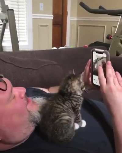 touch tha screen