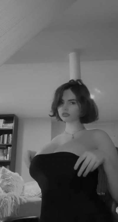 She's teasing us
