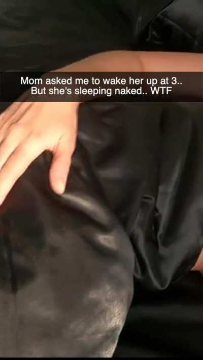 Mom called while taking a bath