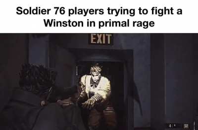 Monkey is scary