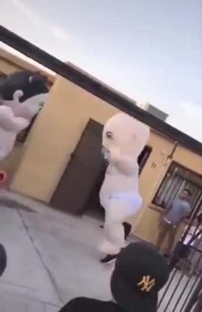 A Mexican gender reveal party