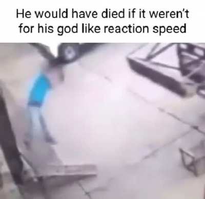 How is he so fast