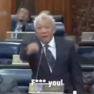 Well would you look at that, he does speak it