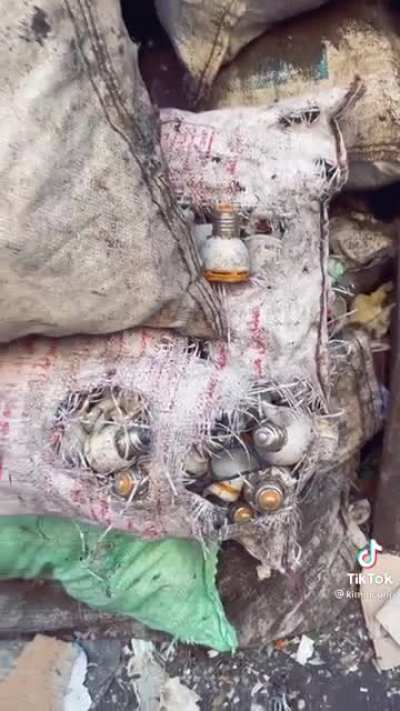 "Garbage City" in Cairo, Egypt