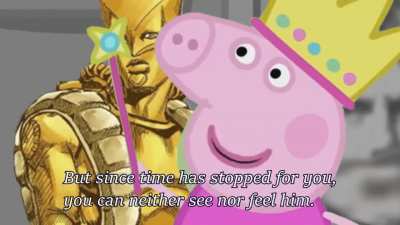 Peppa uses Za Wurdo
