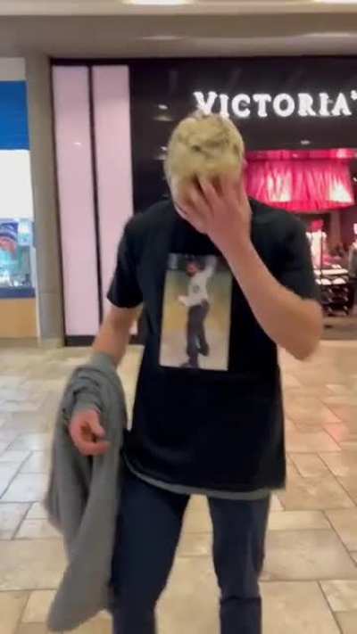 This prank passes the vibe check