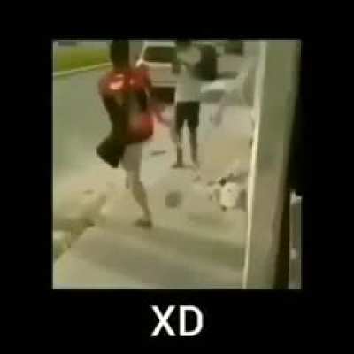 Troleador pierna XD