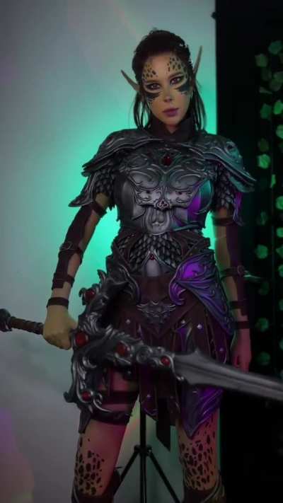 Lae&rsquo;zel cosplay transition ⚔️