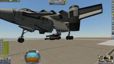 The CTR-6BG 'Phasmid' - A quick little exploration VTOL with room for cargo and science