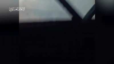 al-Qassam Brigades guerrillas strike an IDF fireteam in Rafah using an RPG-7 with a PG-7 HEAT round (5-16-24)