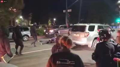 Last night, a mob of BLM-antifa protesters staged a &ldquo;No Justice, No Peace&rdquo; protest outside city hall in Walnut Creek, Cal. (near San Francisco).