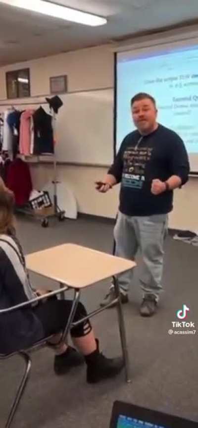 Teacher of the year