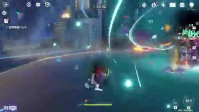 Xiao latest gameplay on CBT