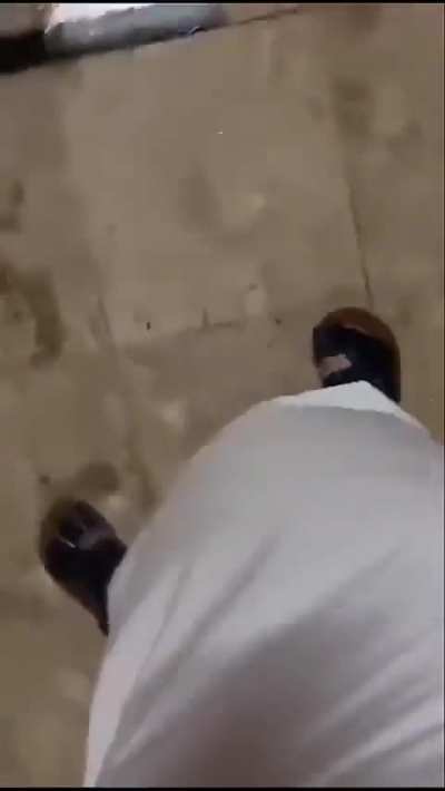 Slippery floor
