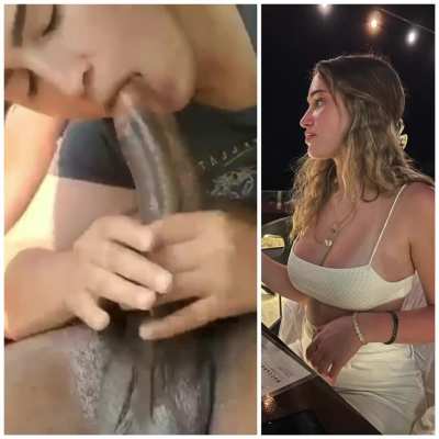 Big tits deserve to lick big dicks