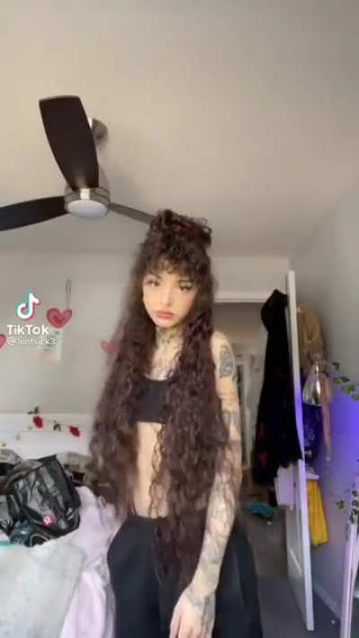 Tattoos and long hair