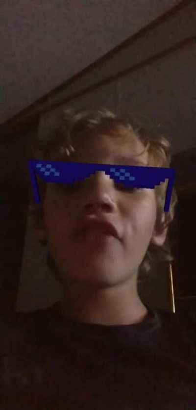 My eight year old brother sent me this video. im a proud sister