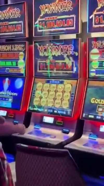 Million dollar jackpot winner at Caesars Palace, veteran race car driver Christy Georges-Barnett