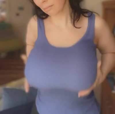 I have developed a habit of pulling my tits out. [reveal]