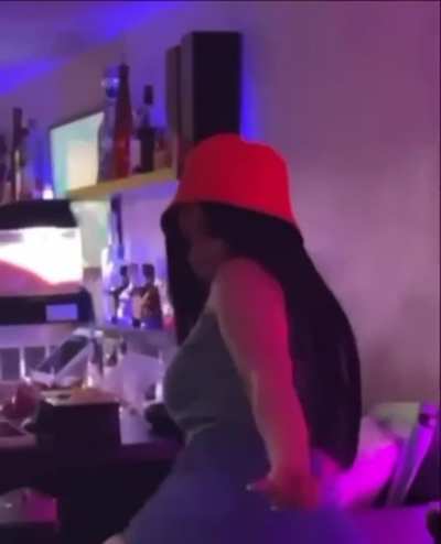 Twerking in club
