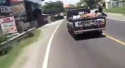 This is what happened when you drive recklessly