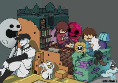 Here you&rsquo;ll see bunch of characters who rarely open their eyes