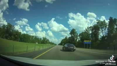 [OC] Grey car really couldn&rsquo;t wait for me to pass the person in the right lane
