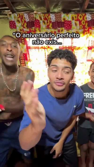 Se meu anivers&aacute;rio n&atilde;o for assim, nem quero