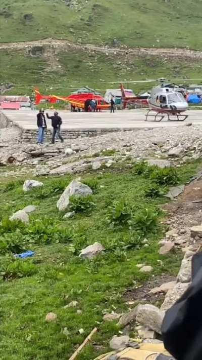 taking photos near helicopter taking off (no death, injury) only embarrassment.