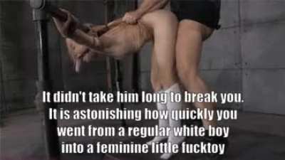 It started as just a bi-curious blowjob, but you were soon begging him to use you