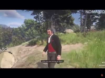 You should never talk back to Dutch.