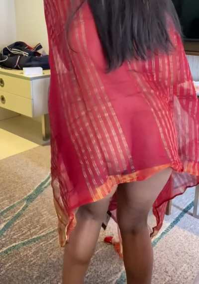 My step-brother didn&rsquo;t like my Indian clothes so I took them off 🥺 [f]