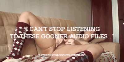 "I can't stop listening to these Gooner Audio files..."